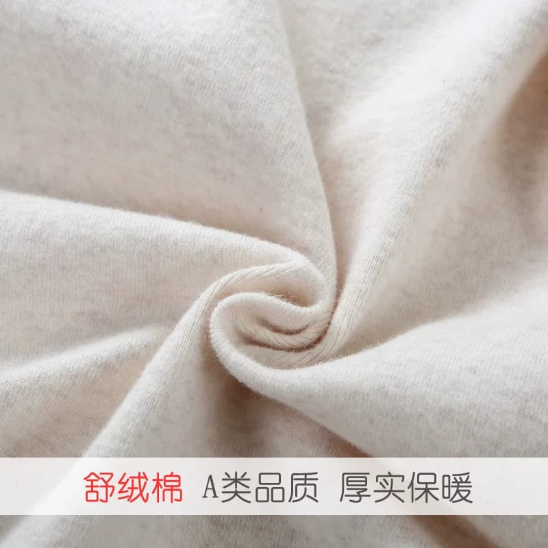 宝宝背心包屁衣保暖内衣秋冬打底婴儿三角哈衣加厚纯棉护肚围睡衣 - 缩略图5