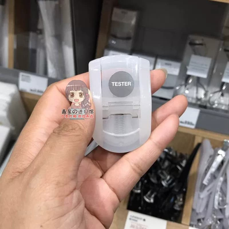 日本MUJI无印良品初学者便携式迷你睫毛夹女自然卷翘持久定型原装 - 缩略图3