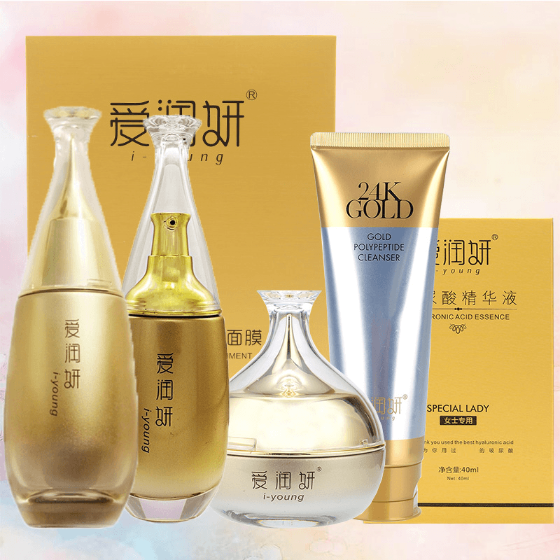 爱润妍官方正品化妆品专柜水乳霜精五件套专柜护肤玻尿酸补水套装 - 缩略图4