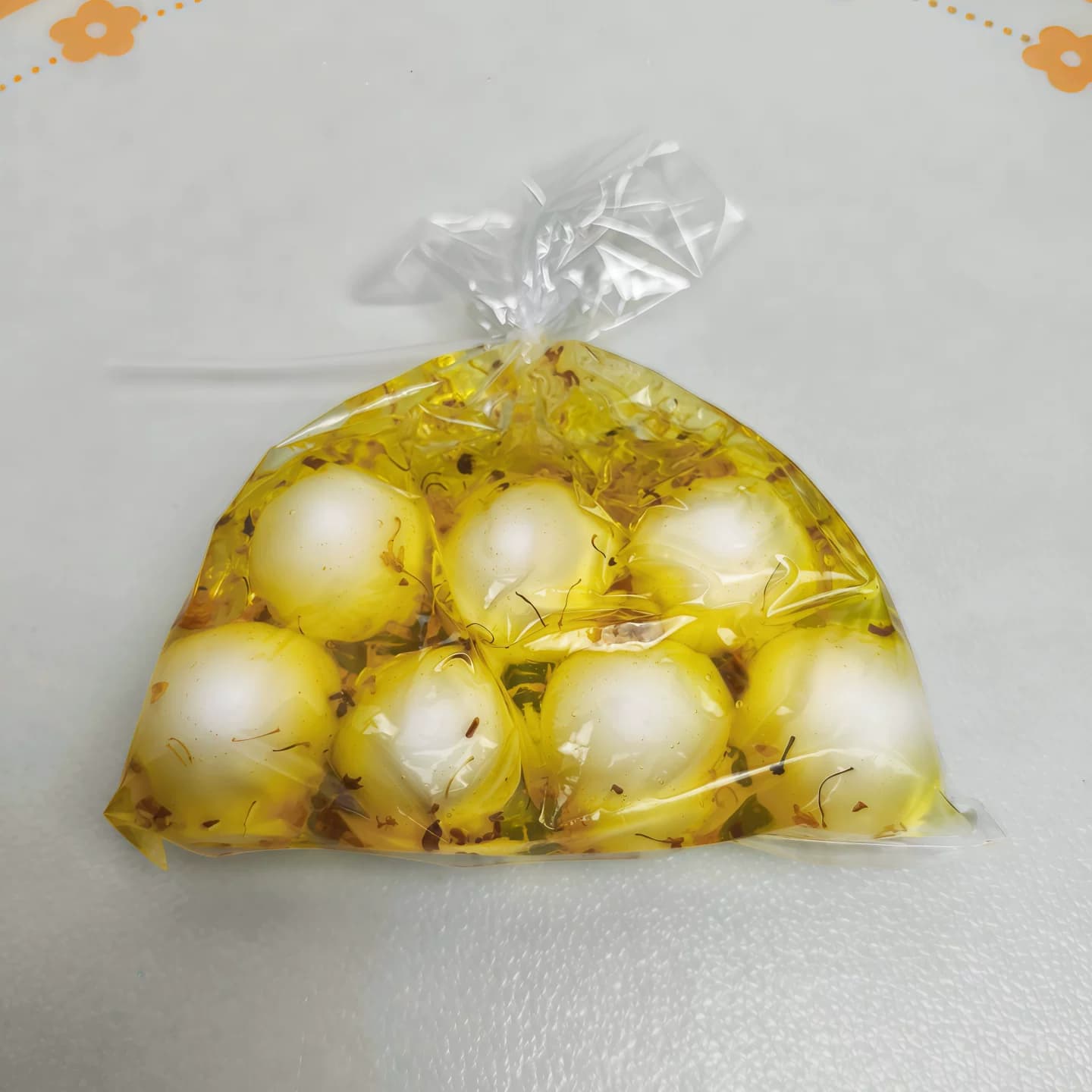 桂花圆子手作袋解压玩具高颜值可爱学生减压便宜手作脆皮球捏捏乐 - 缩略图3