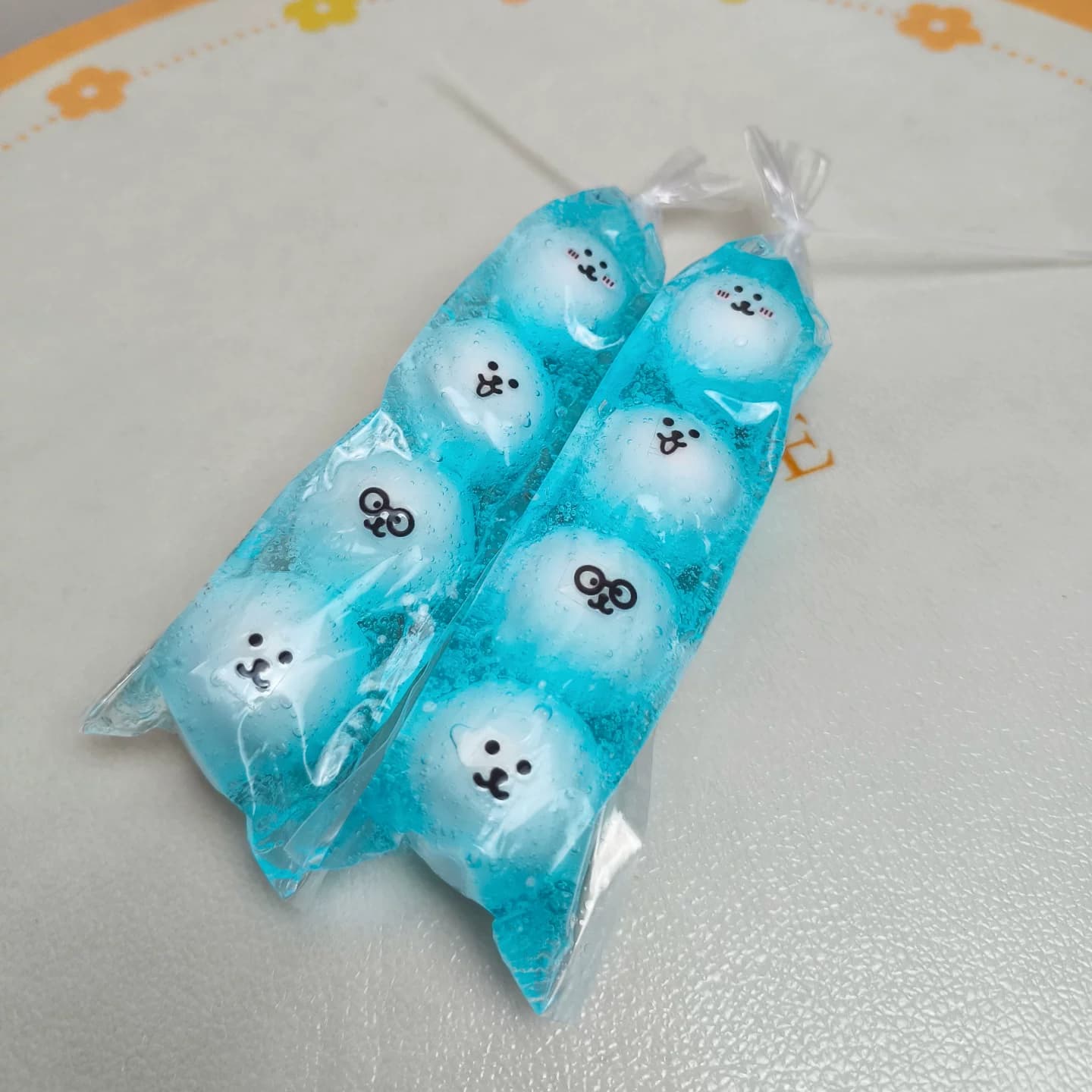 桂花圆子手作袋解压玩具高颜值可爱学生减压便宜手作脆皮球捏捏乐 - 缩略图2