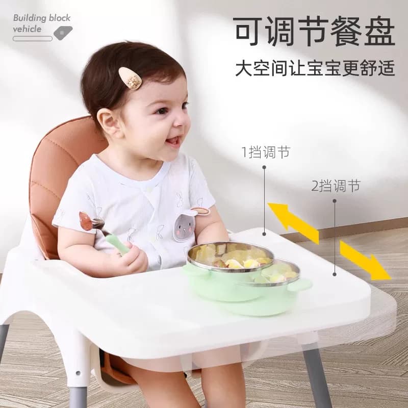 儿童餐椅多功能婴儿吃饭椅子便携式宝宝餐椅家用bb凳餐厅适宜座椅 - 缩略图3
