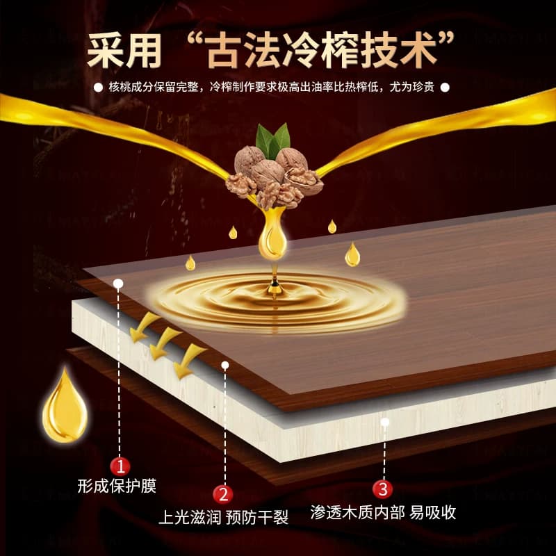 红木实木家具保养油 防裂上光滋养 黄花梨紫檀酸枝乌金木保养通用 - 缩略图2