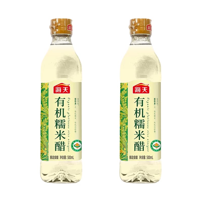 【芭芭农场】海天有机糯米醋500mL*2家用炒菜凉拌蘸料醋酿造食醋 - 缩略图2