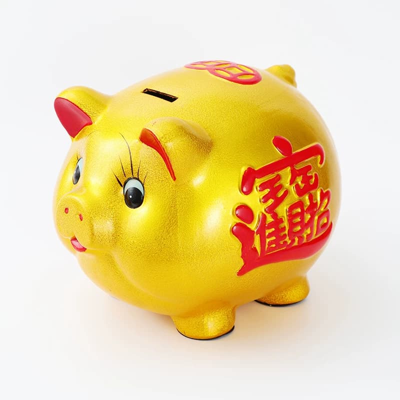 金猪储蓄罐存钱罐成人2025年新款儿童女孩猪储钱只进不出创意男孩 - 缩略图5
