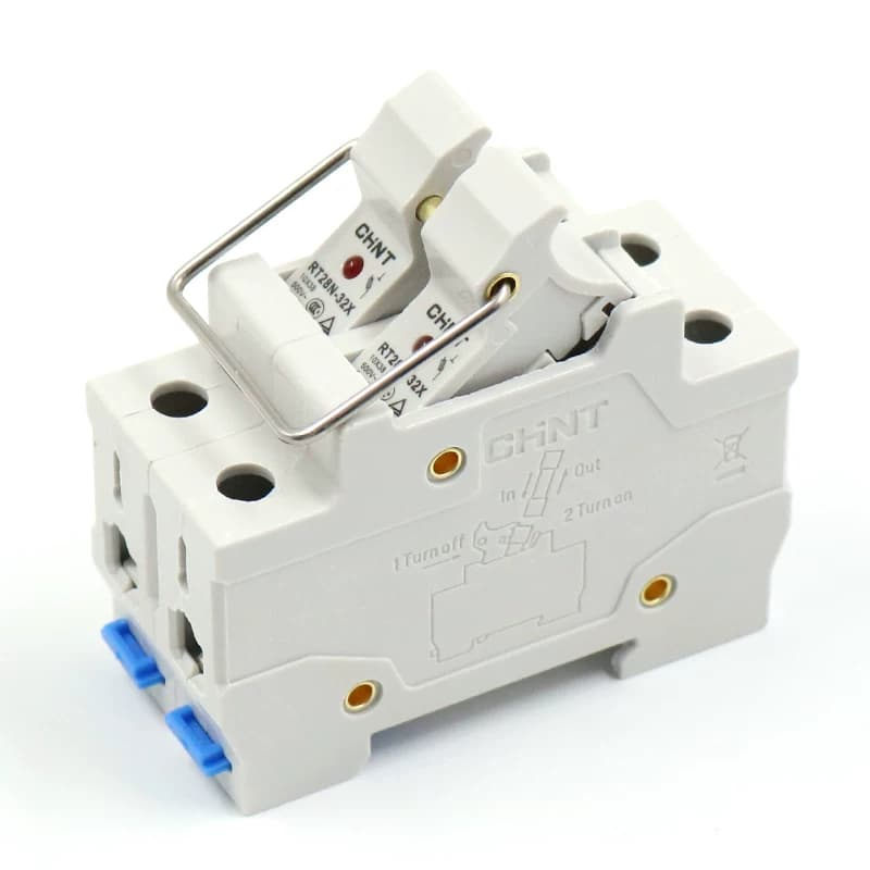 正泰10*38mm陶瓷保险丝座RO15熔断器32A底座RT28N-32X管座18管式 - 缩略图2