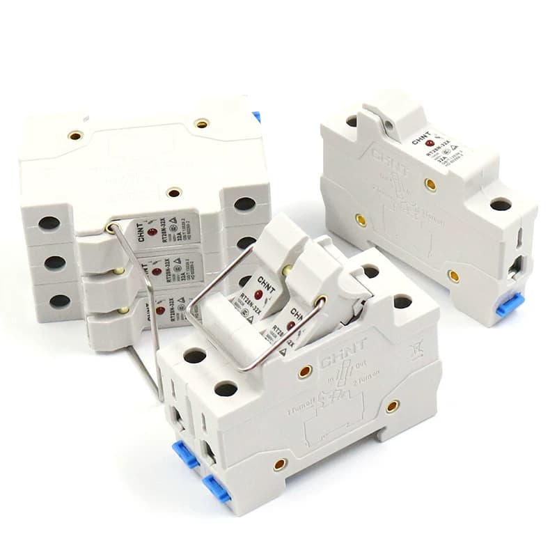 正泰10*38mm陶瓷保险丝座RO15熔断器32A底座RT28N-32X管座18管式 - 缩略图3