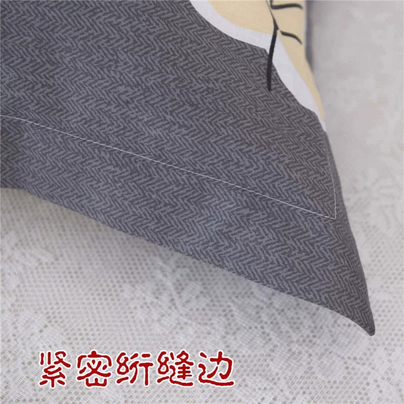 拉链款}1.5米情侣全棉长枕套 100%纯棉双人枕套1.2m 1.8长枕头套 - 缩略图4