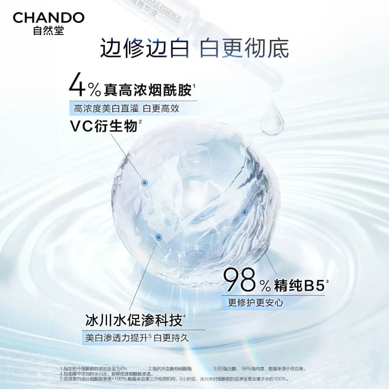 【李佳琦直播间618超级狂欢日】自然堂烟酰胺美白安瓶面膜 - 缩略图3