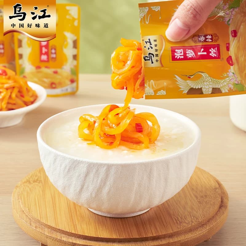 乌江泡萝卜丝15g*1袋香辣咸菜小包装配粥下饭拌面鲜 - 缩略图2