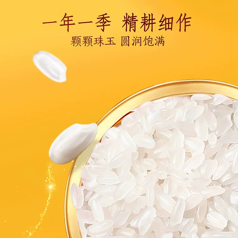 金龙鱼乳玉皇妃五常大米5斤一年一季东北大米基地直供优质一等 - 缩略图3