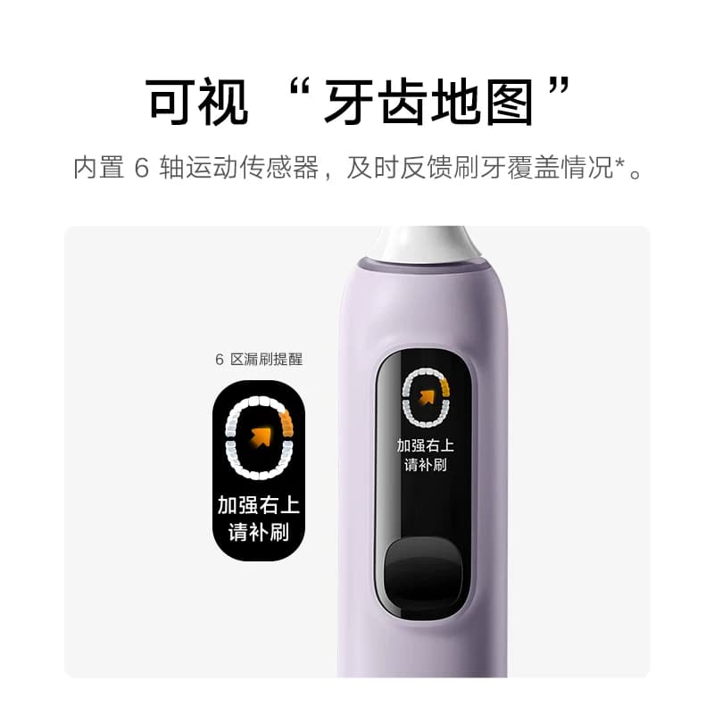小米米家声波扫振电动牙刷Pro家用自动成人学生送男女友生日礼物 - 缩略图3