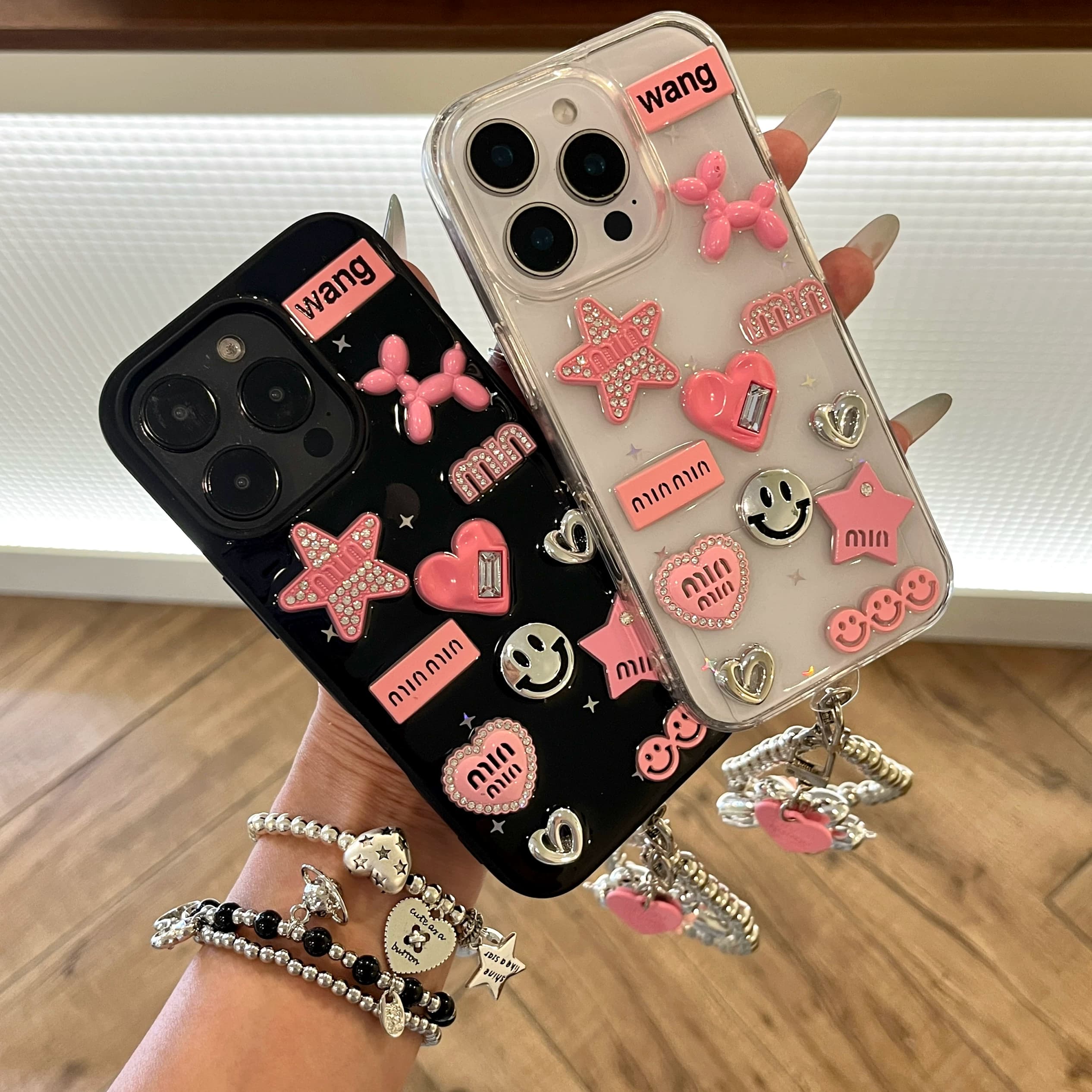 y2k甜酷辣妹立体气球狗适用苹果17 16promax手机壳iPhone15 14新款苹果13 12滴胶软壳11全包16e防摔Air保护套 - 缩略图2