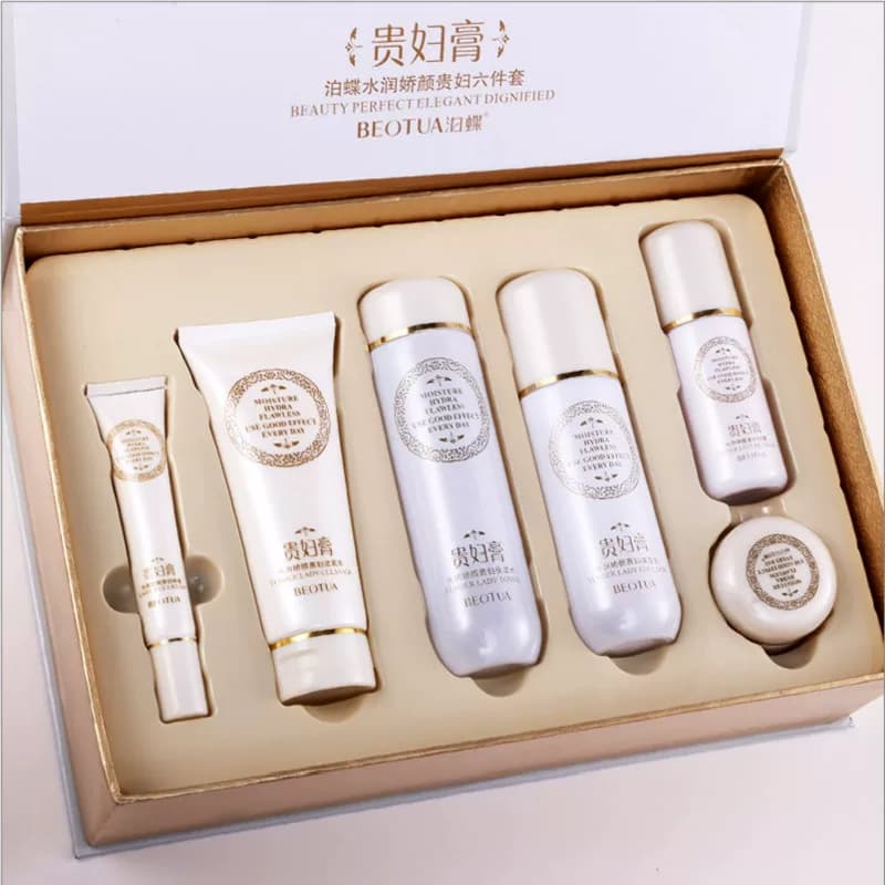 泊蝶贵妇膏护肤品神仙六件套补水乳液保湿套装化妆品正品男女AYHJ - 缩略图5