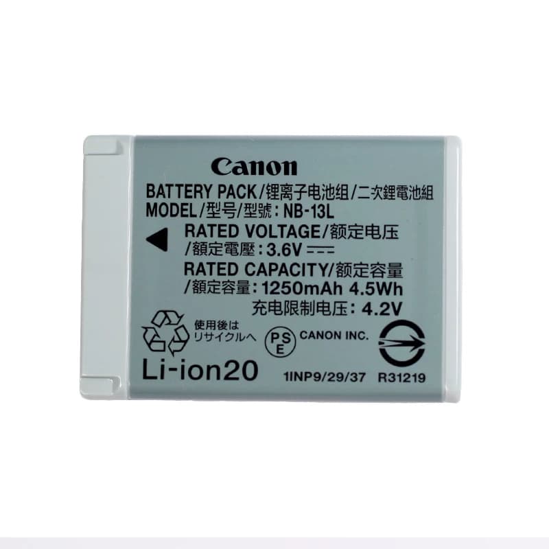佳能NB-13L原装电池G7X2 II G7X3 G5X G9X SX720 SX730 SX740相机 - 缩略图5