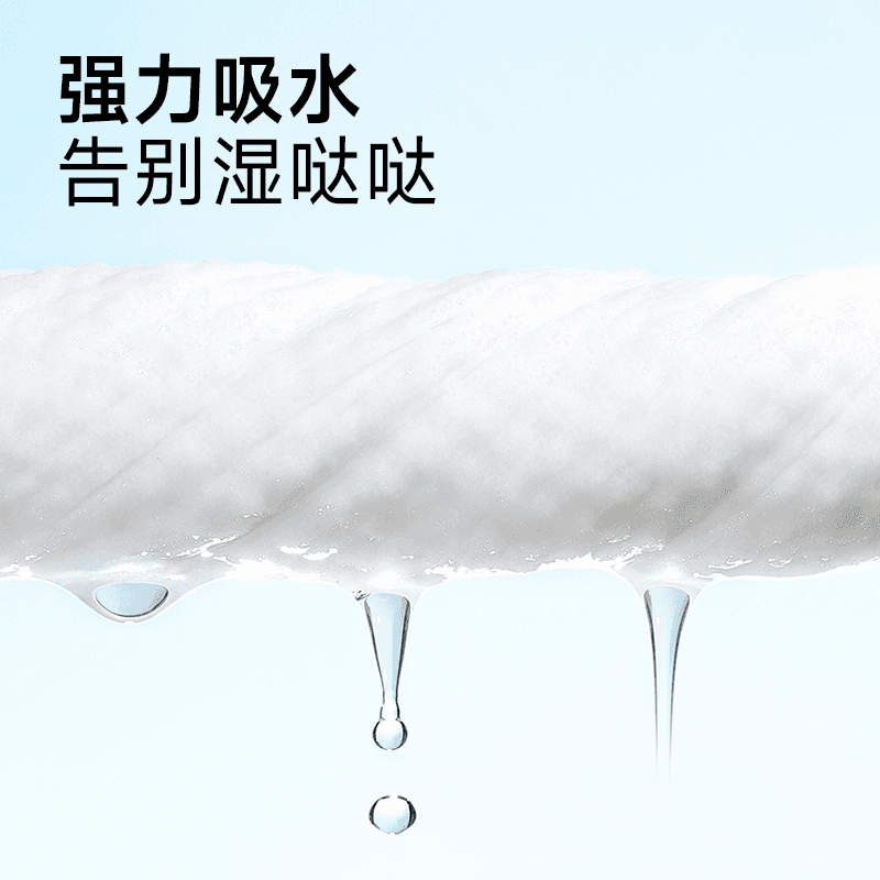 尔木萄一次性干发帽洗头擦头包头发毛巾加厚超强吸水浴帽旅行装女 - 缩略图3
