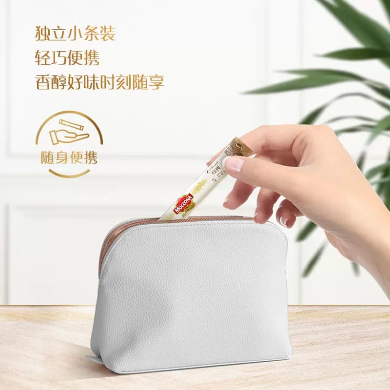 摩可纳经典8号深度烘焙冻干速溶黑咖啡1.8g*10条盒装提神早餐饮品 - 缩略图4