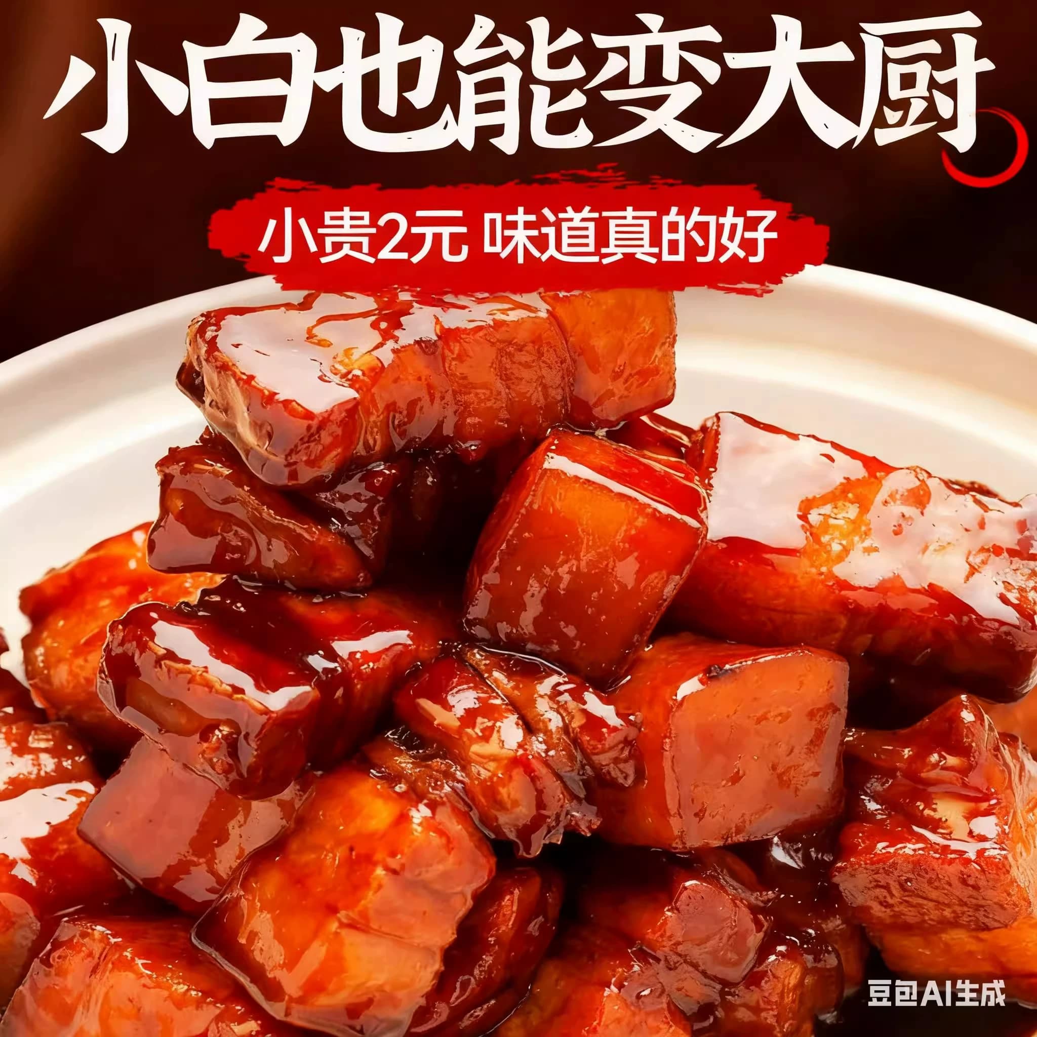 松茸红烧酱汁红烧肉调味料包排骨猪蹄鱼茄子专用酱汁料包家用旗店 - 缩略图2
