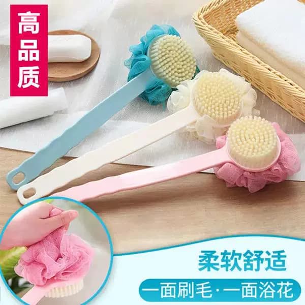 搓澡神器洗澡刷子搓背刷长柄搓澡巾沐浴球成人软毛后背浴刷不求人 - 缩略图3