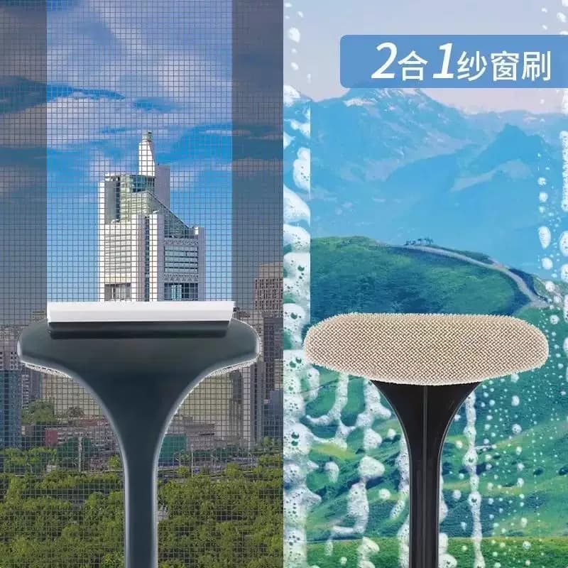 纱窗刷清洗神器家用玻璃刮免拆窗户清洁工具擦纱窗网清洁刷子窗纱 - 缩略图4