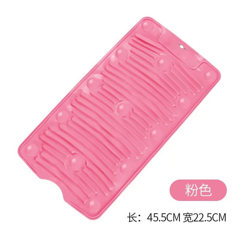 家用可折叠硅胶搓衣板功能吸盘式防滑搓衣神器洗衣板 - 缩略图3