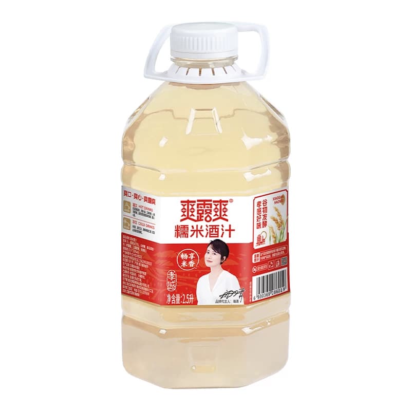 爽露爽糯米酒汁5斤大瓶装低度甜酒酿醪糟汁月子米酒清米酒 - 缩略图5