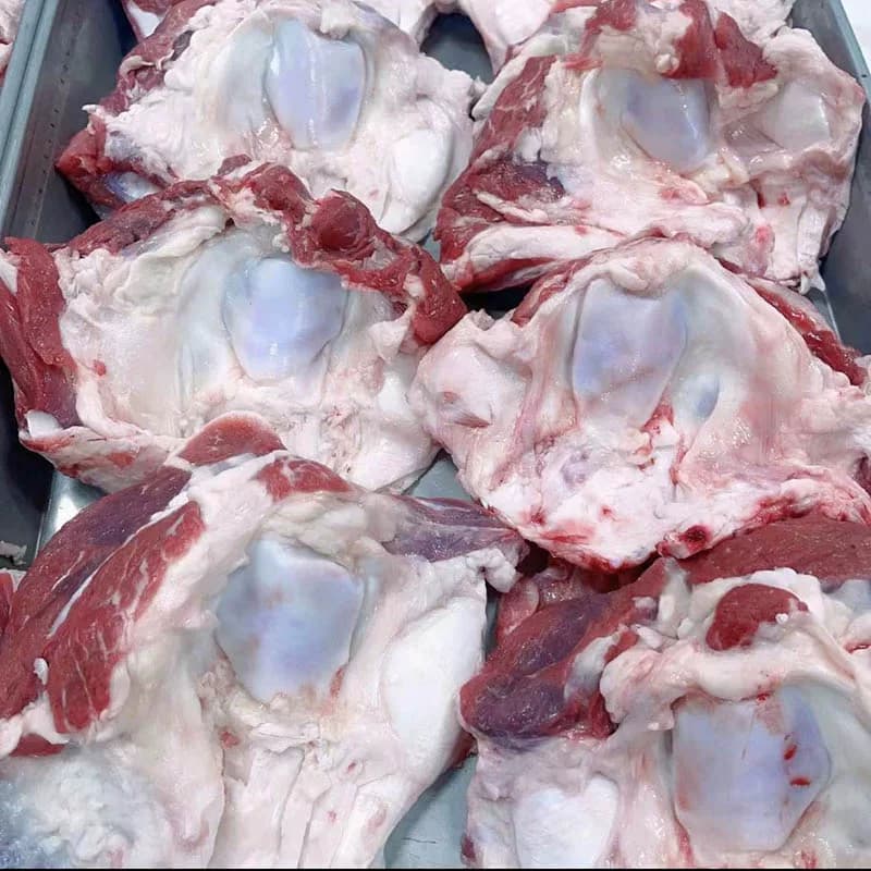 8斤多筋多肉大个牛窝骨新鲜牛膝盖骨网红吃播黄牛肉  牛大骨4000g - 缩略图5
