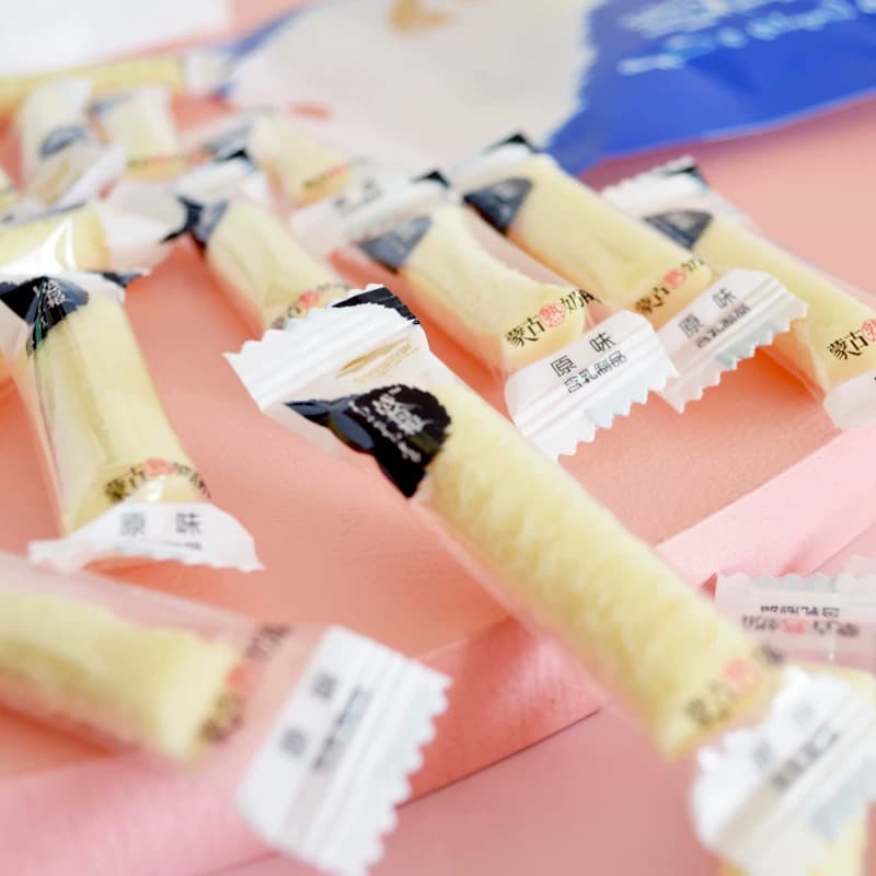 草原晨曲蒙古熟奶酥奶条奶酪条零食奶制品酸奶条奶酥奶棒96g - 缩略图4