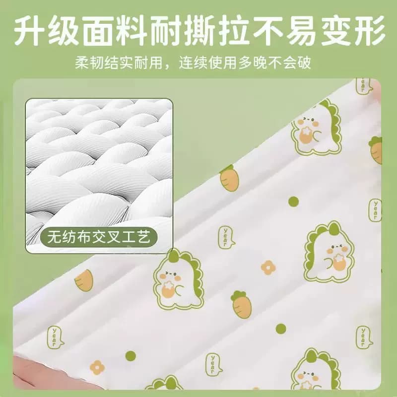 一次性四件套酒店床品加厚隔脏春夏旅行旅游灭菌一次性旅行D - 缩略图3