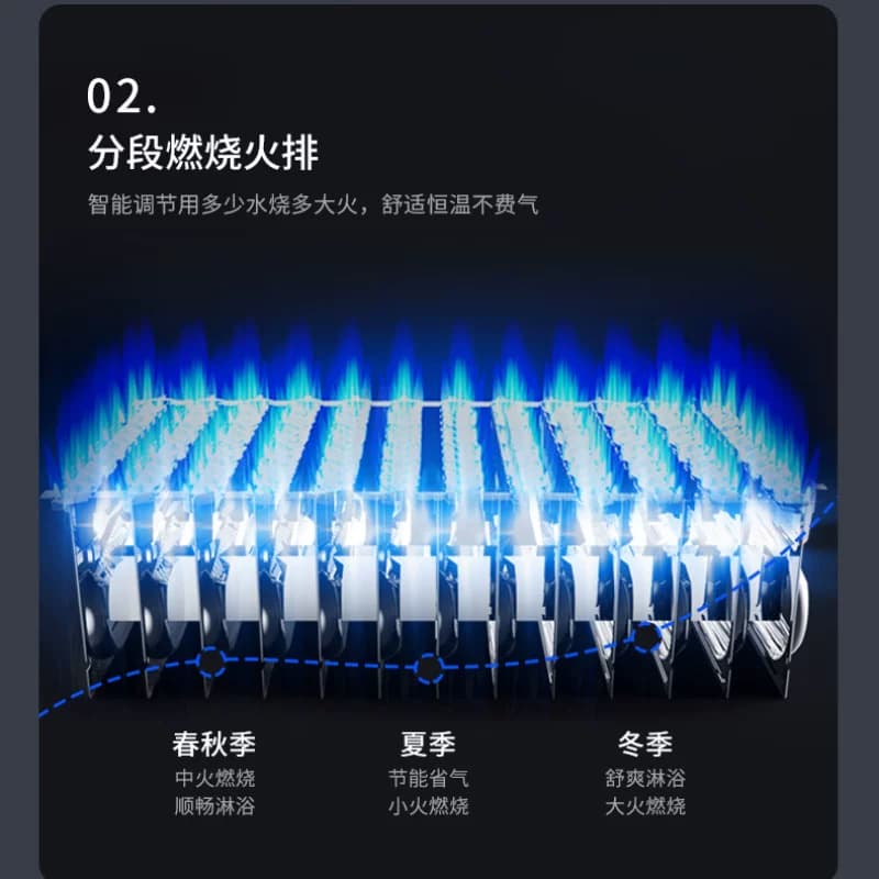 志高平衡式燃气热水器增压款天然气浴室专用8升12升水伺服恒温10L - 缩略图3