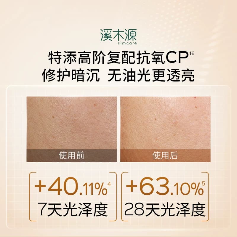 【七夕礼物】溪木源层孔菌智控水霜套装油皮敏感肌控油补水护肤品 - 缩略图3