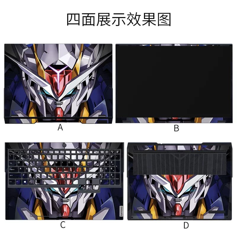 适用联想R/Y9000P2025拯救者R9000X笔记本电脑贴膜Y7000P定制彩色膜机甲EVO高达游戏本贴纸Y灯机械外壳保护膜 - 缩略图4