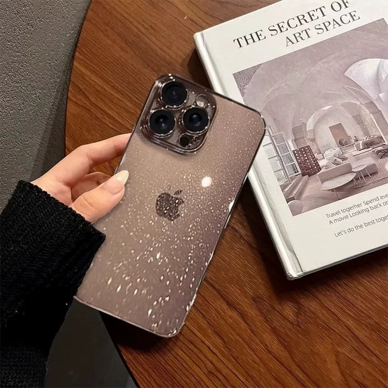 璀璨星河闪粉适用苹果17promax手机壳新款蓝iphone18pro透明16p简约15pro全包防摔保护套13女高级14p网红爆款 - 缩略图5