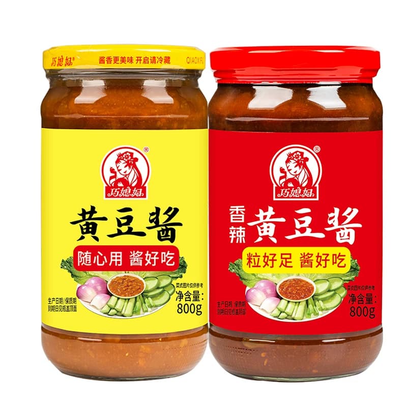 巧媳妇原味黄豆酱0%添加防腐剂卤炖炒菜炸酱拌面拌饭豆瓣酱 - 缩略图5