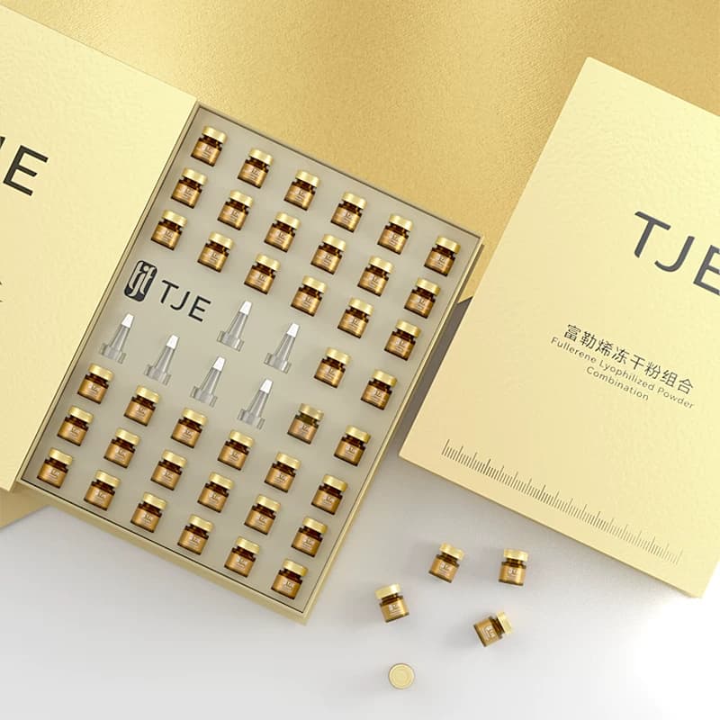 TJE富勒烯冻干粉40件套紧致淡细纹提亮肤色收缩毛孔 - 缩略图5