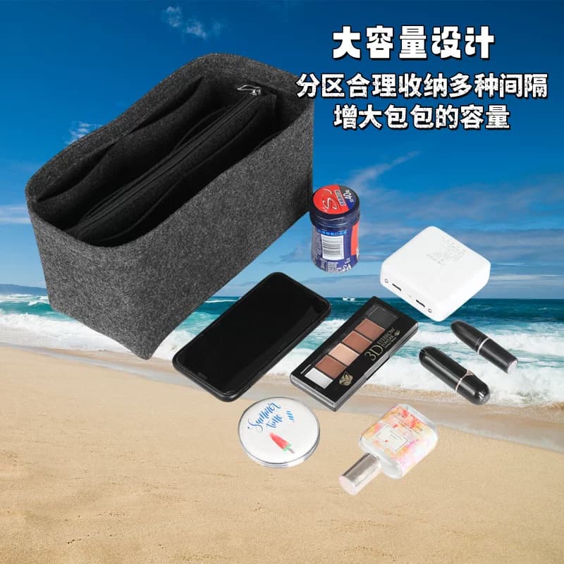 适用莱夫小狗帆布单肩包收纳整理内胆包撑包定型内衬包 - 缩略图2