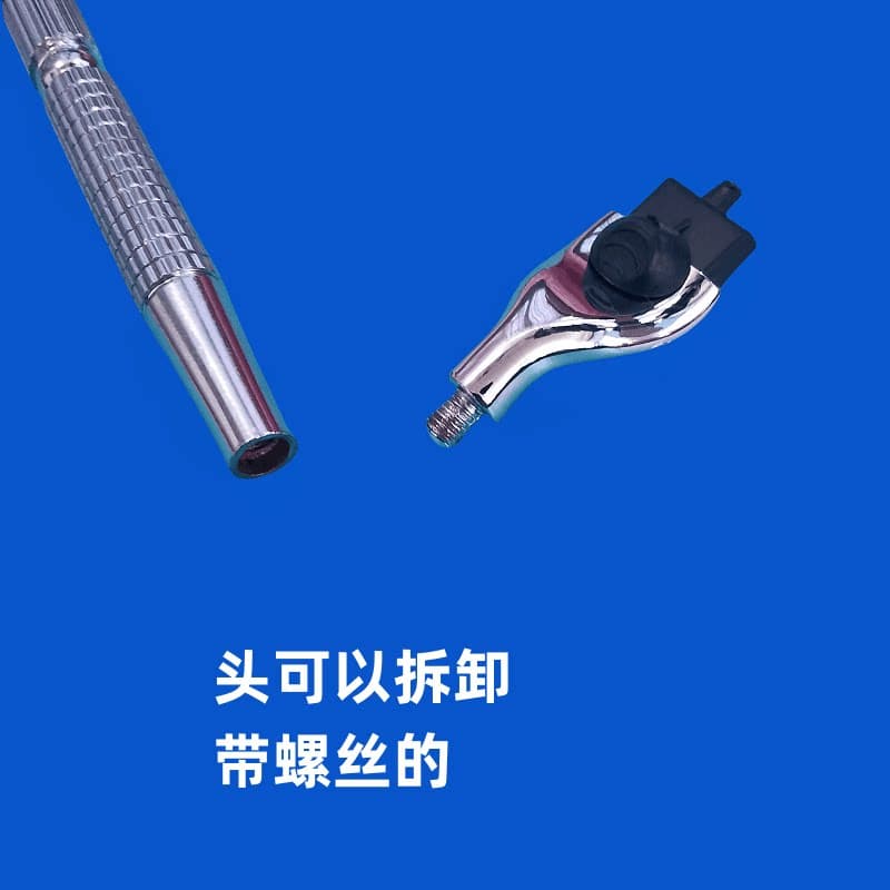 包邮手动三层刮胡刀刀架子五层剃须刀柄金属刮脸刀手柄把手老式 - 缩略图2