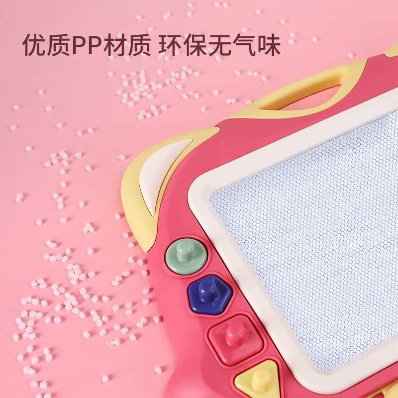 儿童画板大号可擦磁性写字板支架式家用黑板宝宝彩色涂鸦画画玩具 - 缩略图5