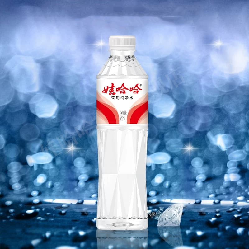 娃哈哈纯净水饮用水定制版晶钻水550mL*24瓶官方旗舰店正品整箱装 - 缩略图3