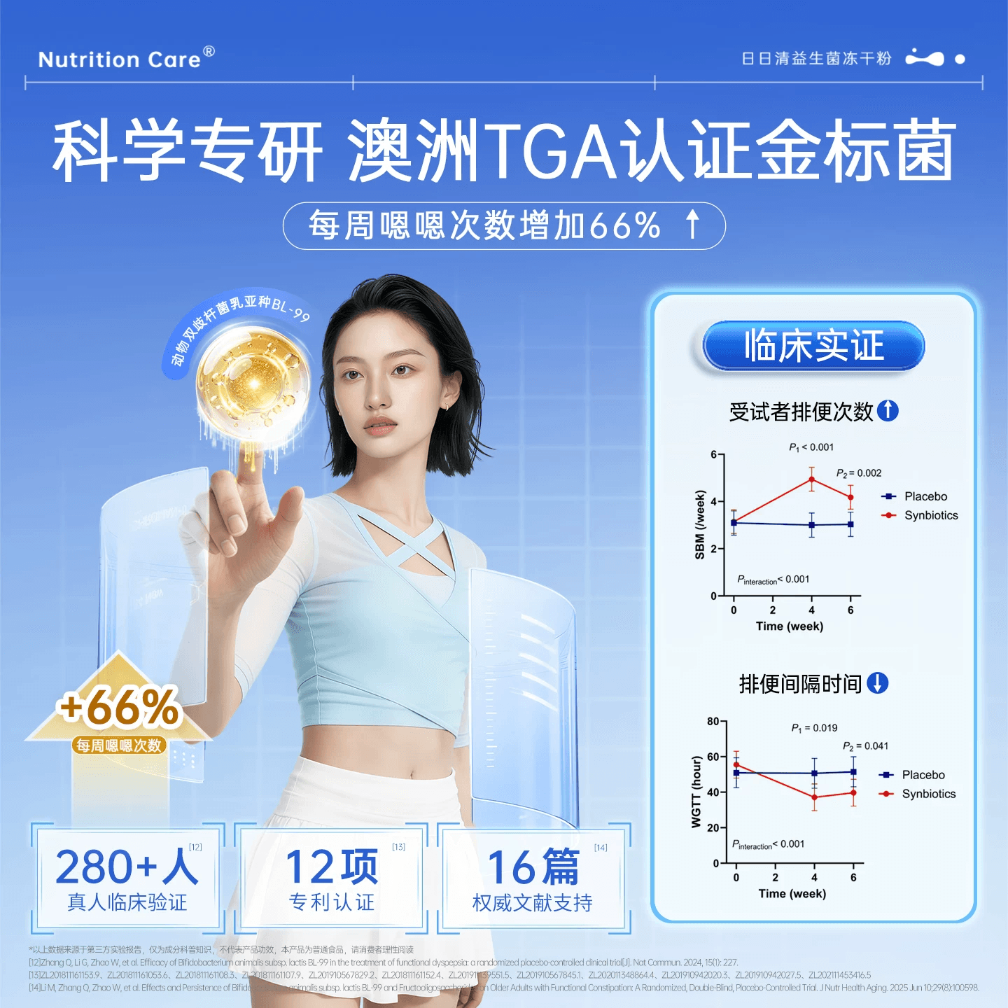 NC益生菌日日清+苏芙睡1000亿组合早晚cp搭配轻盈代谢脑肠轴酣睡R - 缩略图2