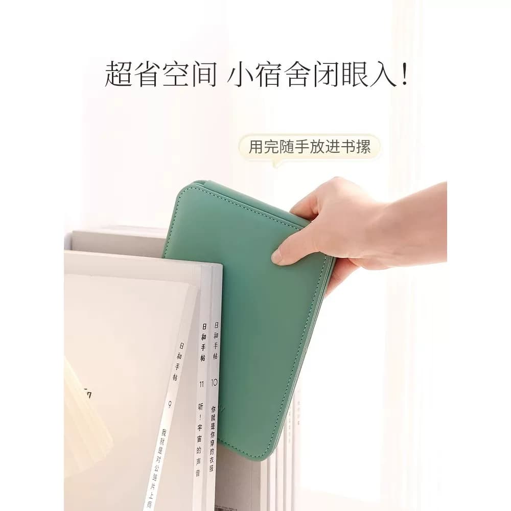 折叠镜子化妆镜桌面便携梳妆镜学生办公室高清专用超大号精致随身 - 缩略图5