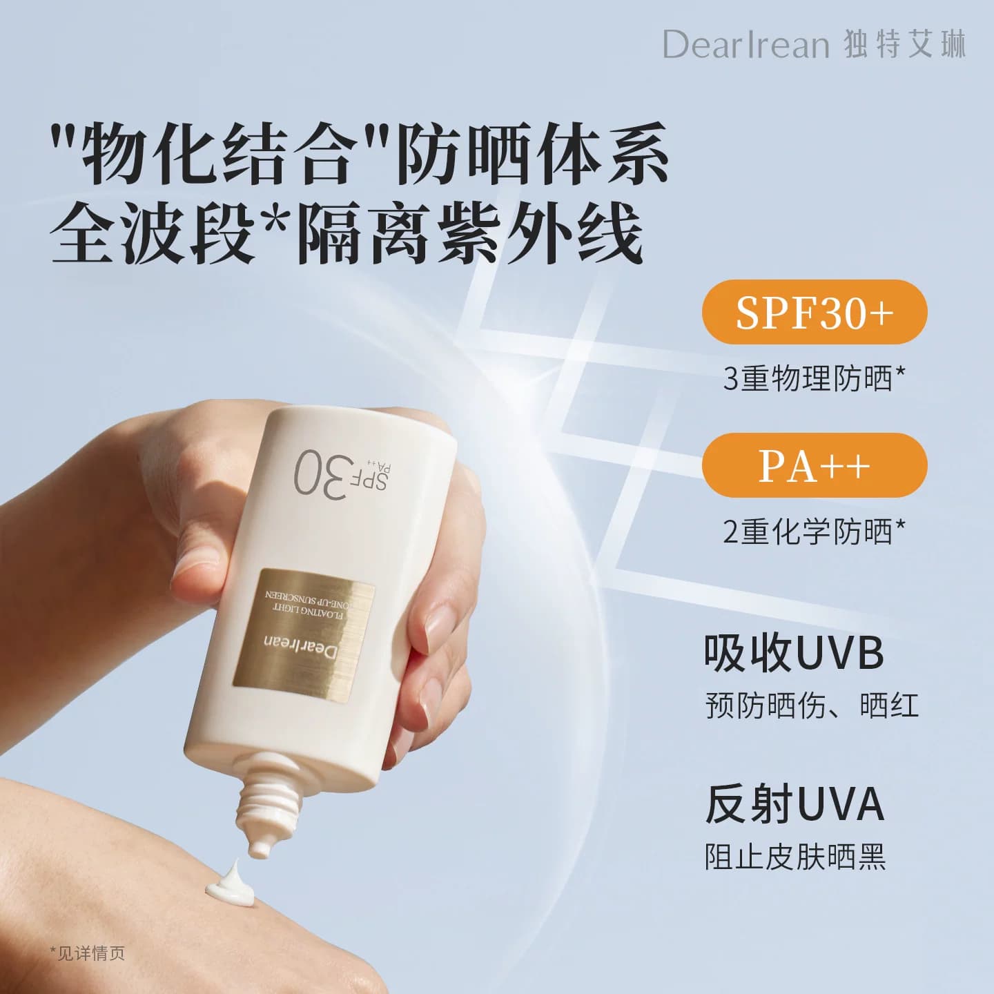【侯明昊推荐】独特艾琳防晒素颜霜祛斑美白毕业女不腻防水汗乳液 - 缩略图5
