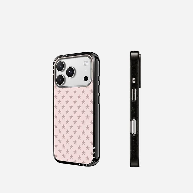 CASETiFY 新壳体 纤巧手机壳 缤纷幸运星/粉色星星 适用于苹果iPhone17ProMax/17Pro/16ProMax/16Pro手机壳 - 缩略图3
