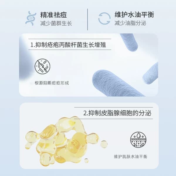 【全新升级】晓平牛蒡籽祛痘膏小白管祛痘乳膏祛痘控油修护油皮 - 缩略图5
