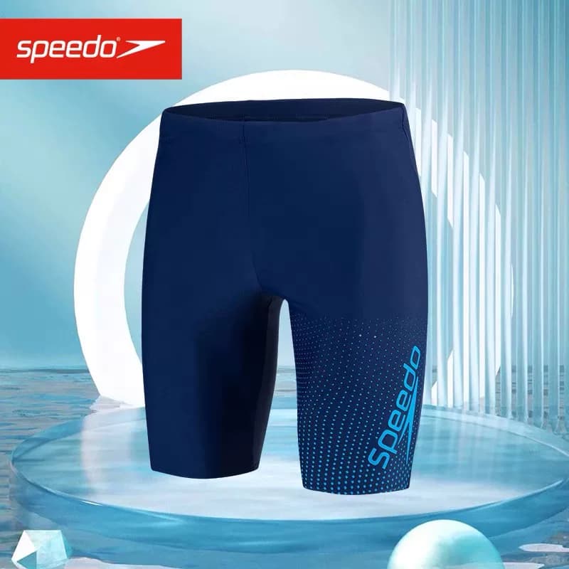 speedo泳裤平角男款比赛竞技游泳裤训练抗氯短裤专业游泳裤 - 缩略图2