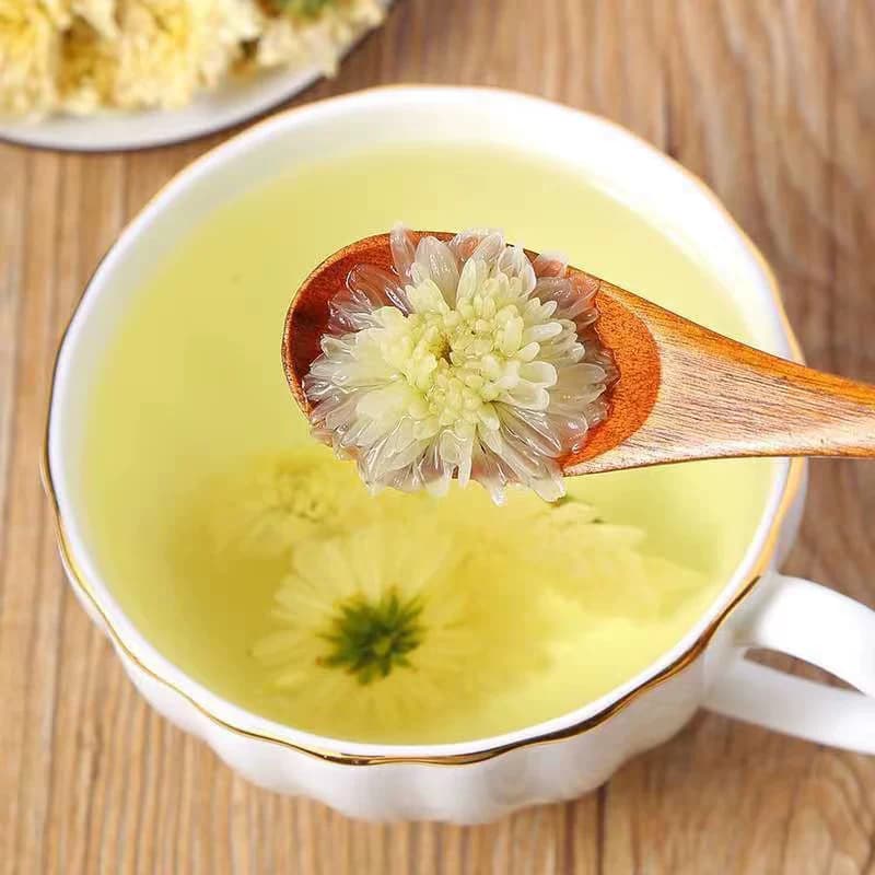 正宗黄山贡菊500g新货白菊花250g泡水产地直销正品散装菊花茶包邮 - 缩略图3
