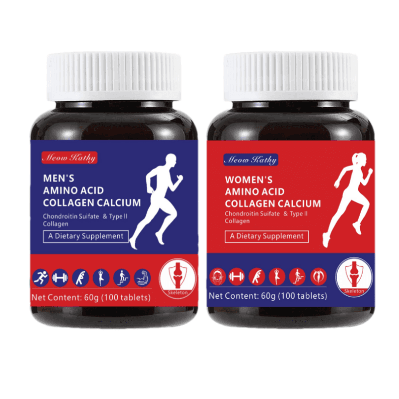 MeowKathy AMINO ACID COLLAGEN CALCIUM男&女士氨基酸骨胶原钙G1 - 缩略图5
