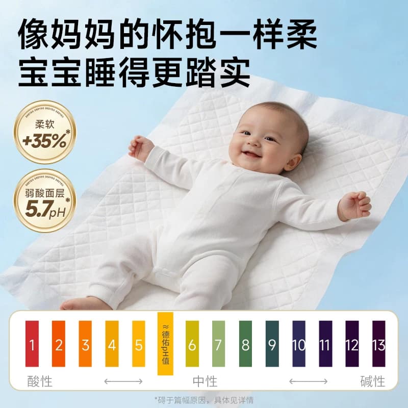 德佑新生婴儿隔尿垫一次性春夏护理垫防水透气不可洗宝宝用品母婴 - 缩略图4