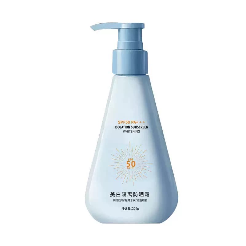 防晒霜脸部全身高倍防晒SPF50隔离霜清爽水润不粘腻工厂批发 - 缩略图5