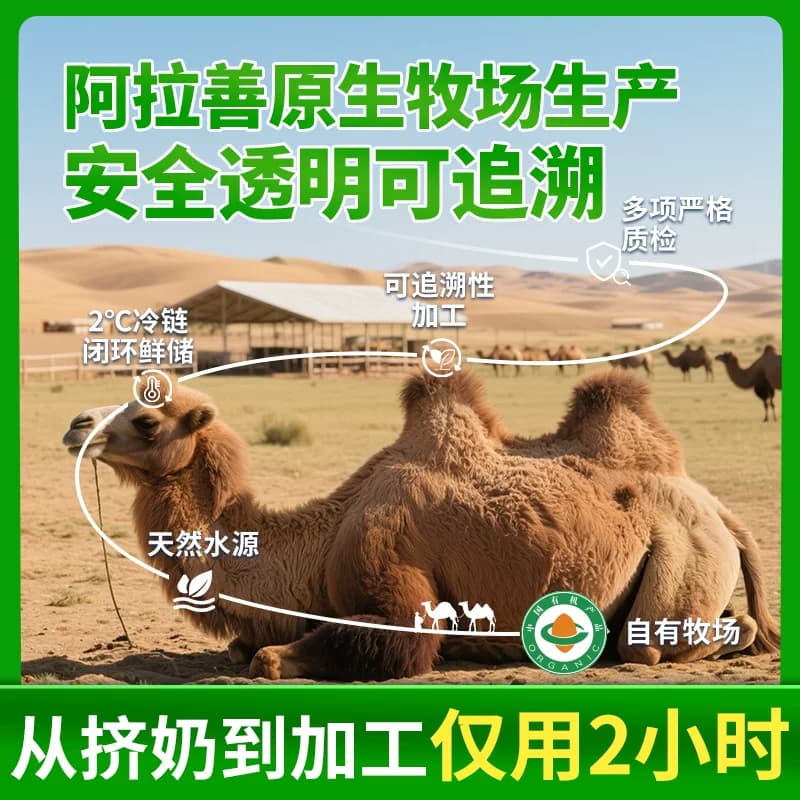 神驼富硒益生菌驼奶粉阿拉善中老年人儿童高钙驼奶粉礼盒送礼品 - 缩略图2